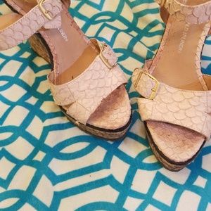 Lisa for Donald Pliner cork wedges